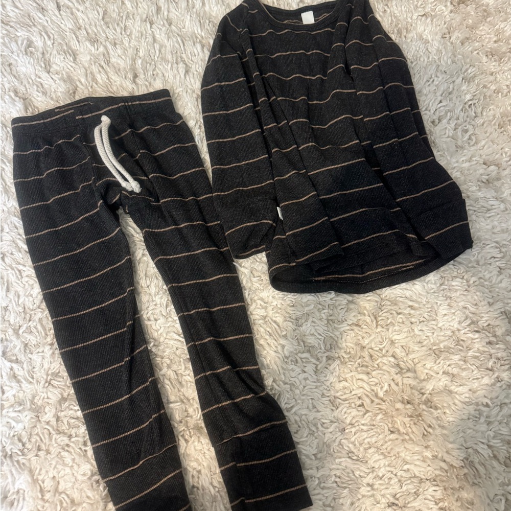 Childhoods Breton stripe night set